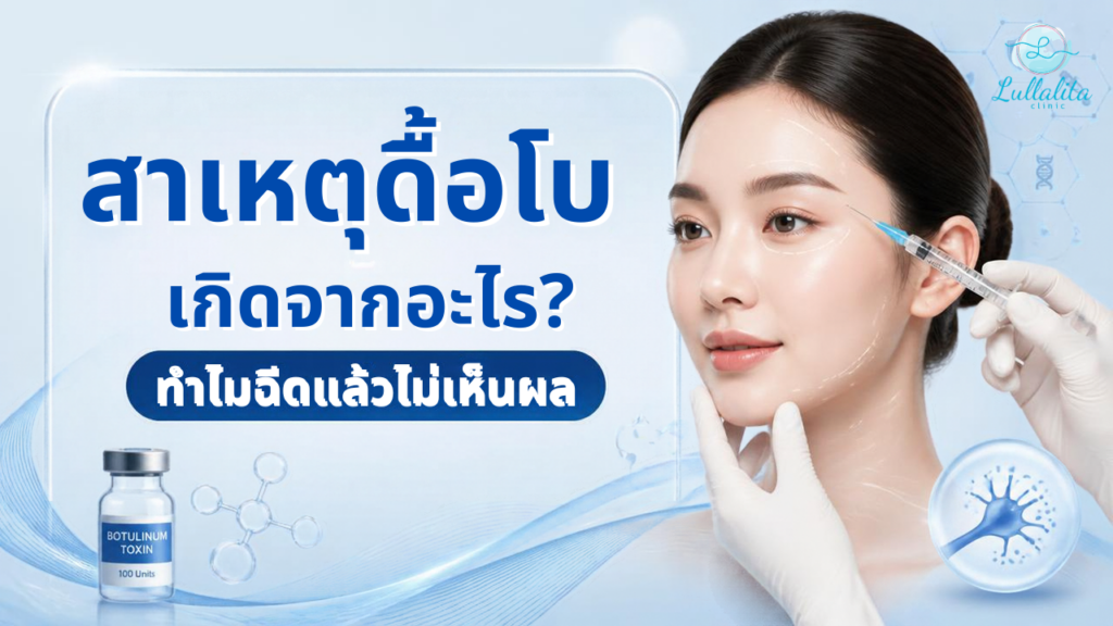 ที่ลัลลลิตาคลินิกไม่ดื้อโบ