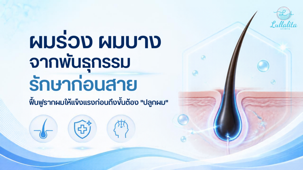 ผมร่วง-ผมบางพันธุกรรม